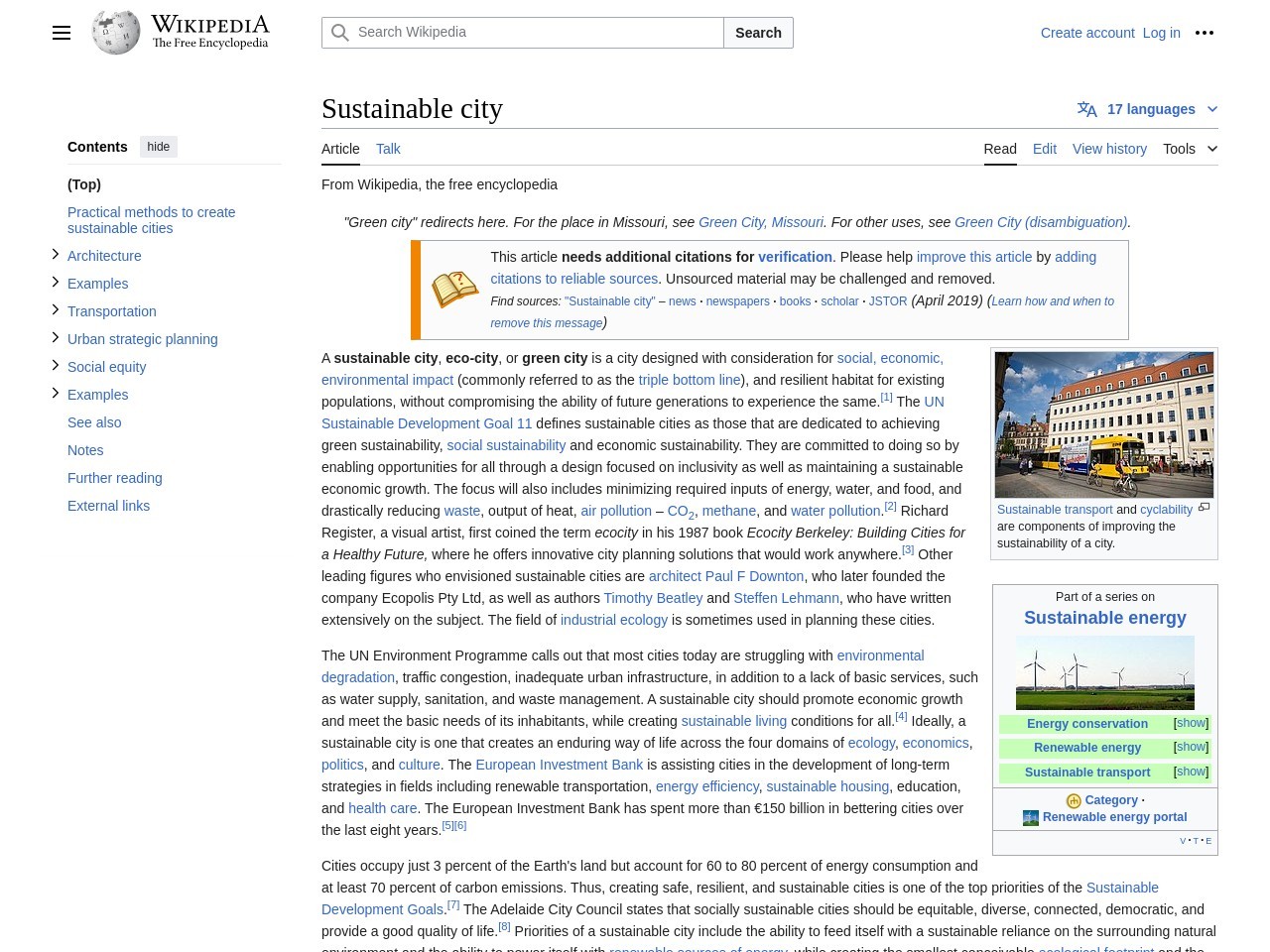 Sustainable City - Wikipedia