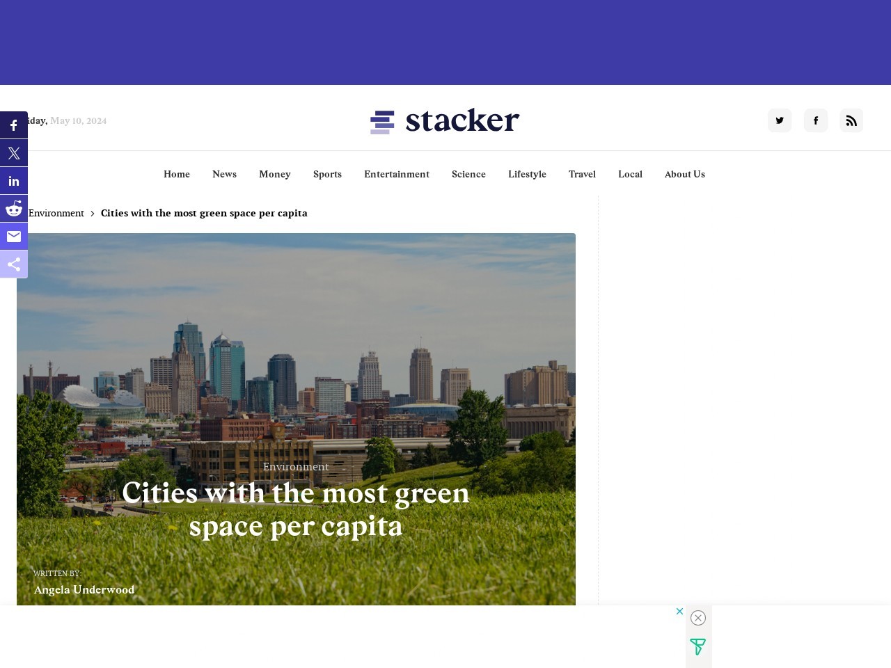 Stacker Most Green Space Capital