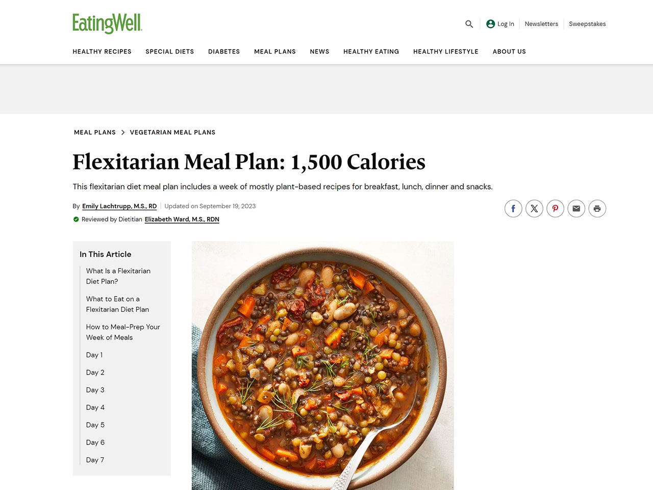 Flexitarian Meal Plan