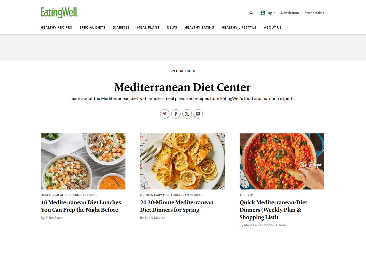 Eating Well - Mediterraneam Diet Center