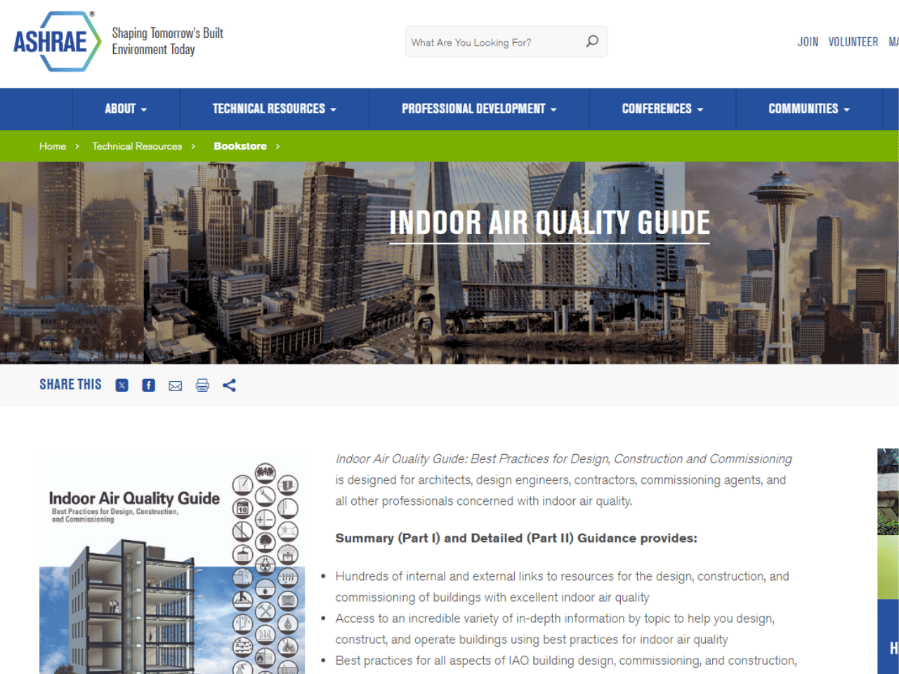 Ashrae - Indoor Air Quality Guide